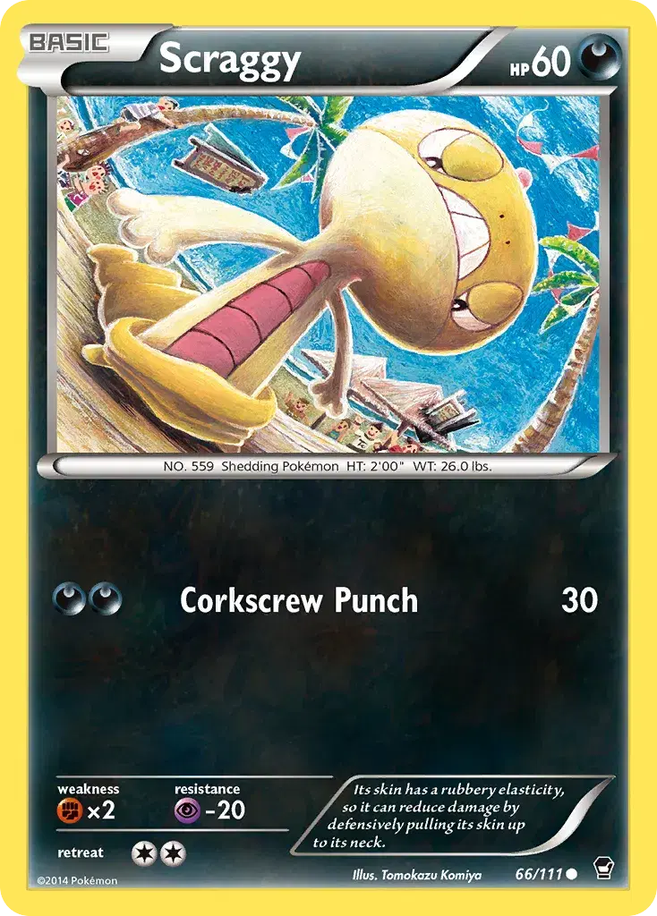 Scraggy Furious Fists 66