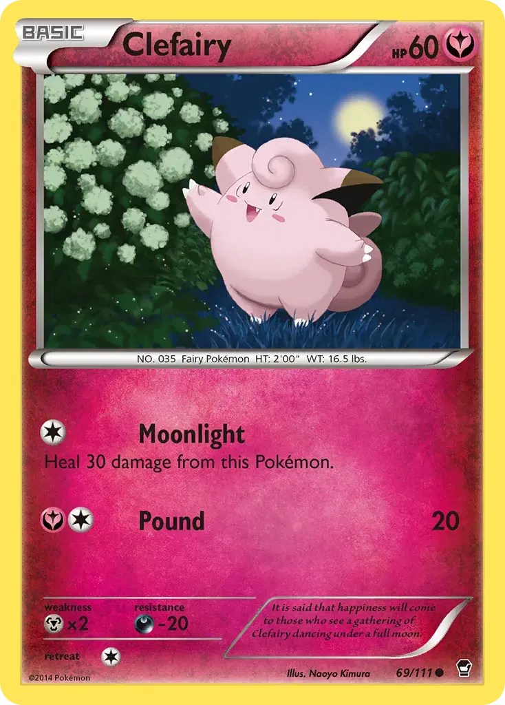 Clefairy Furious Fists 69