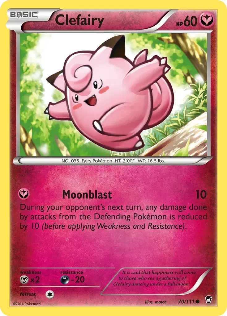 Clefairy Furious Fists 70