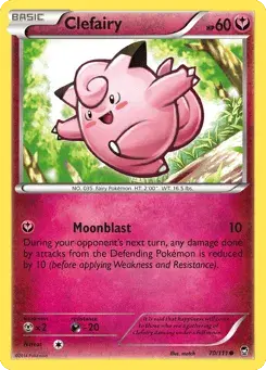Clefairy Furious Fists
