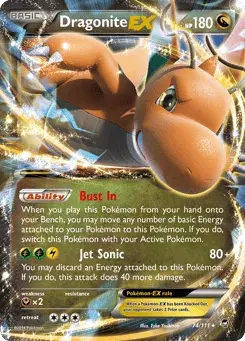 Dragonite-EX Furious Fists
