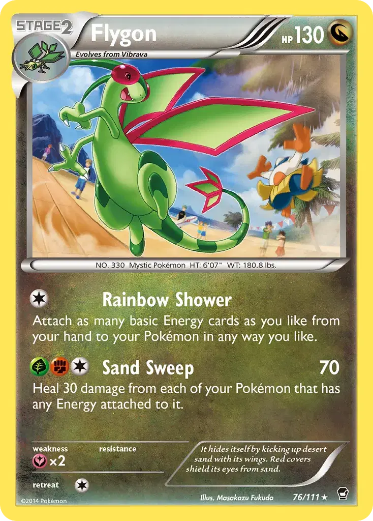 Flygon Furious Fists 76