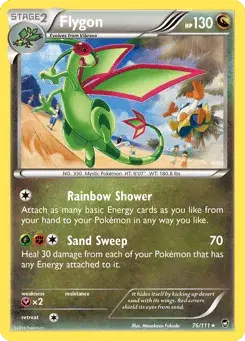 Flygon Furious Fists