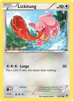 Lickitung Furious Fists