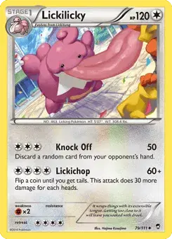 Lickilicky Furious Fists