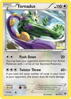 Tornadus Furious Fists
