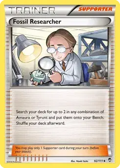 Fossil Researcher Furious Fists