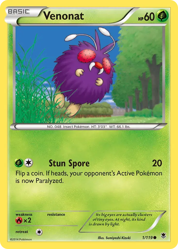 Venonat Phantom Forces 1