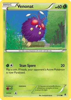 Venonat Phantom Forces
