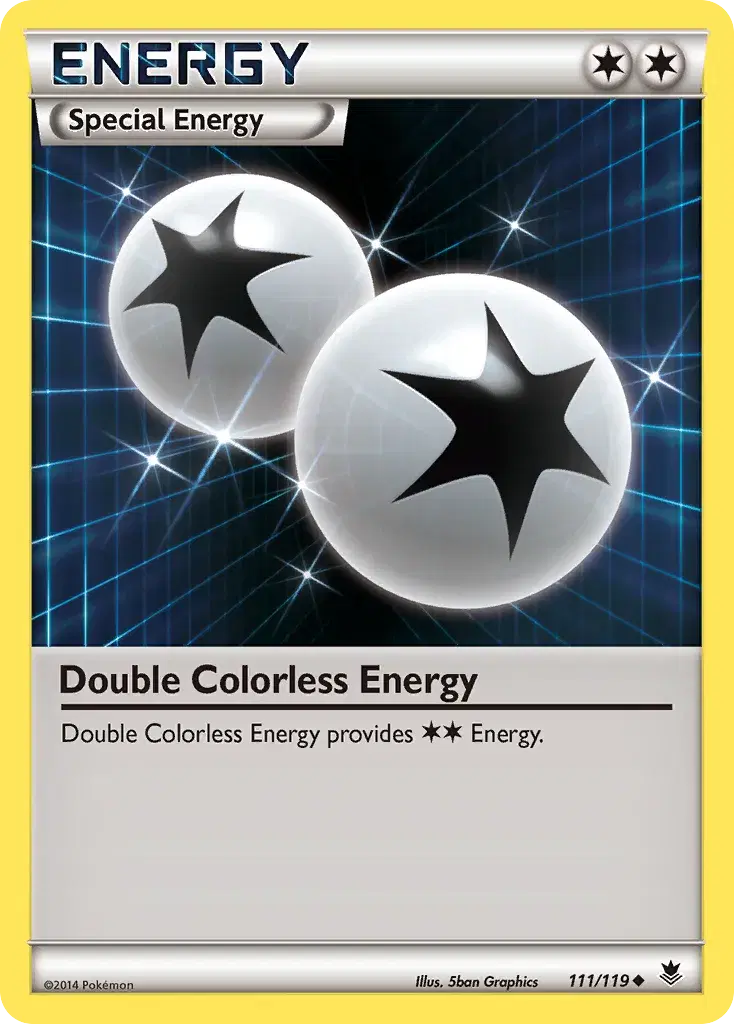 Double Colorless Energy Phantom Forces 111