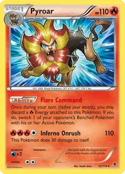 Pyroar Phantom Forces