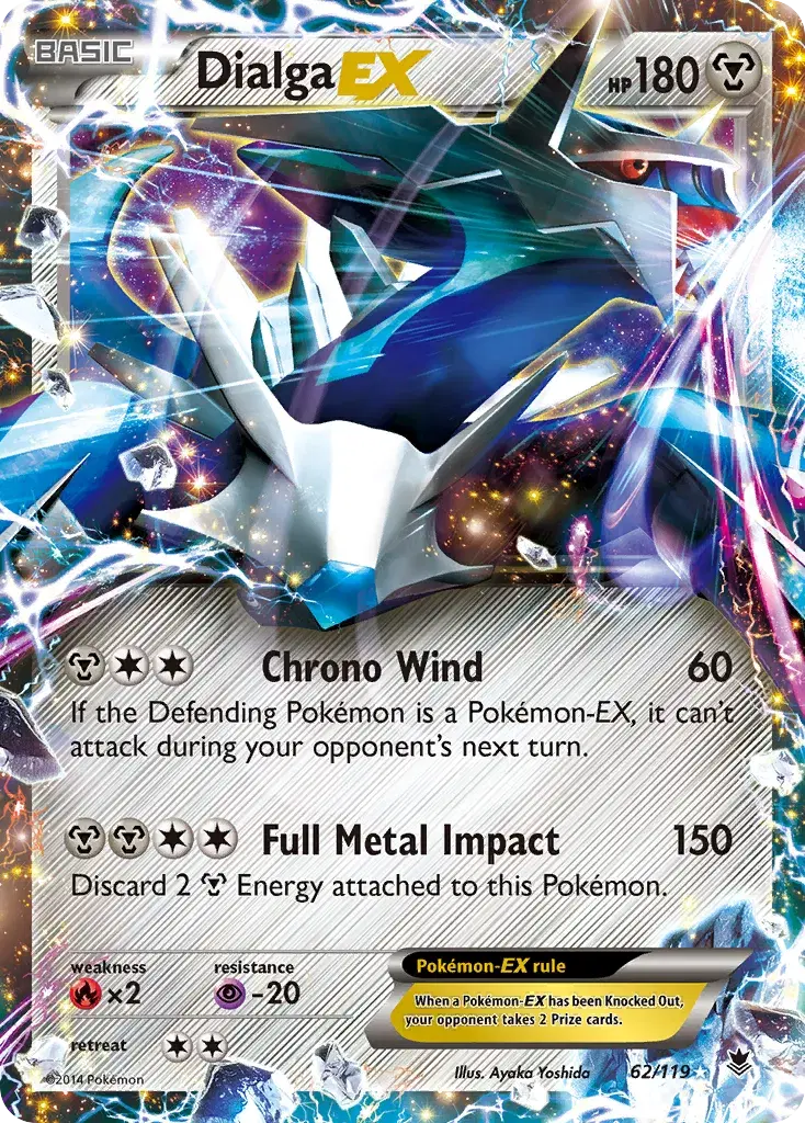 Dialga-EX Phantom Forces 62