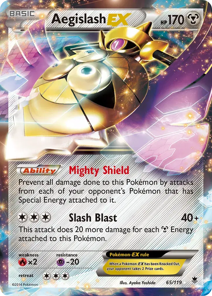 Aegislash-EX Phantom Forces 65