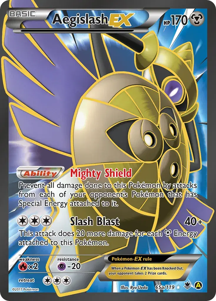 Aegislash-EX Phantom Forces 65a