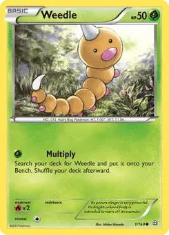 Weedle Primal Clash