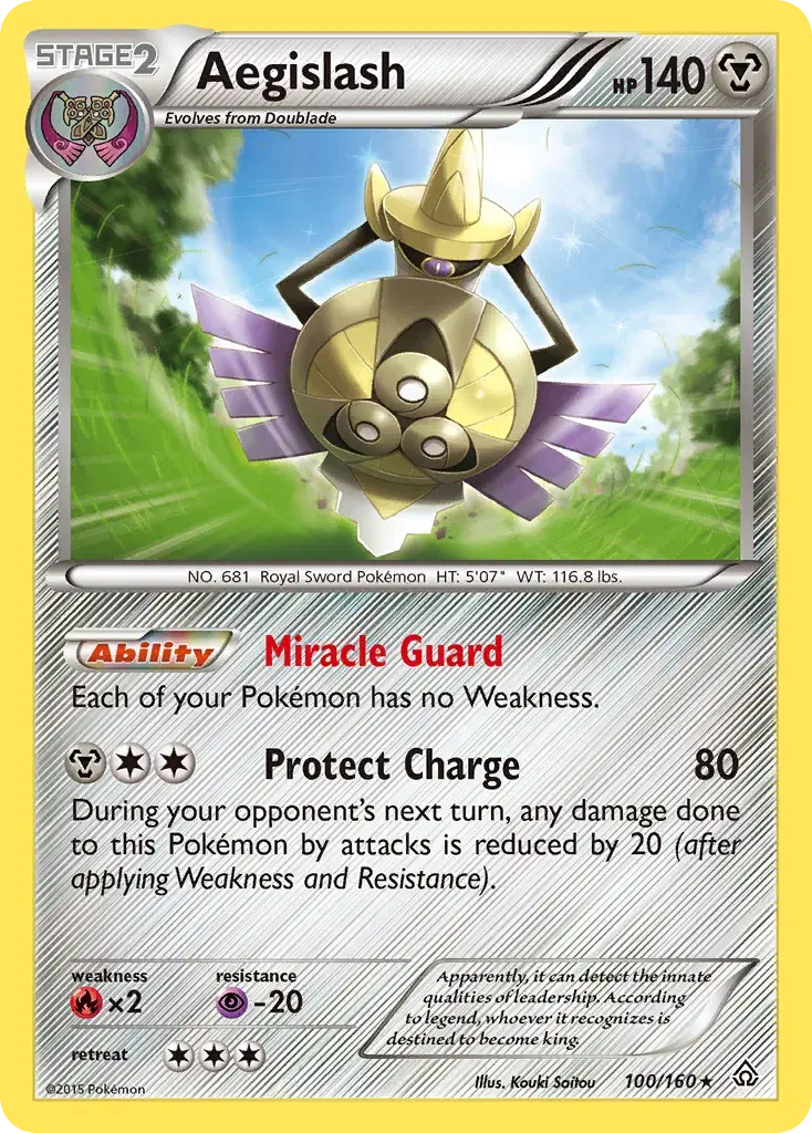 Aegislash Primal Clash 100