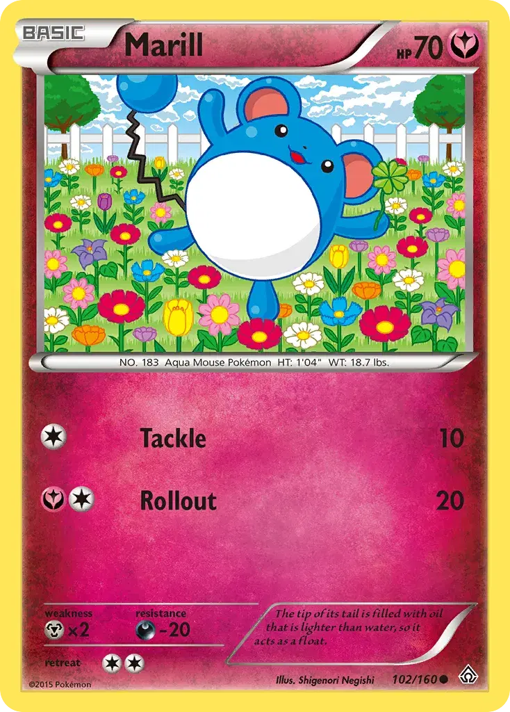 Marill Primal Clash 102