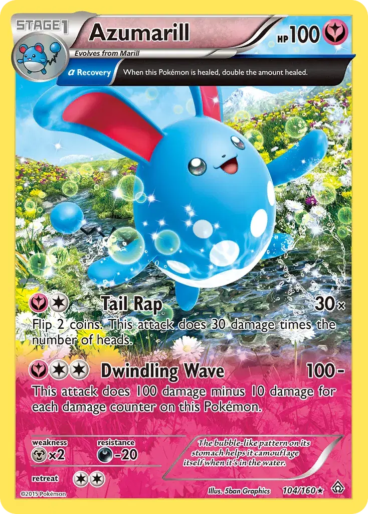 Azumarill Primal Clash 104