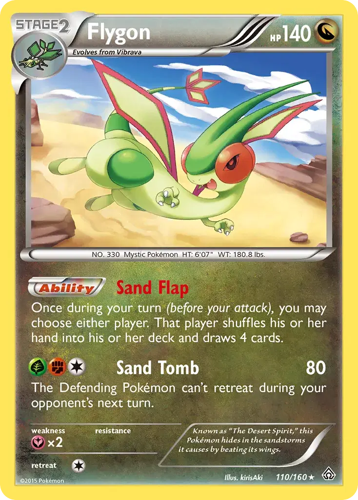 Flygon Primal Clash 110