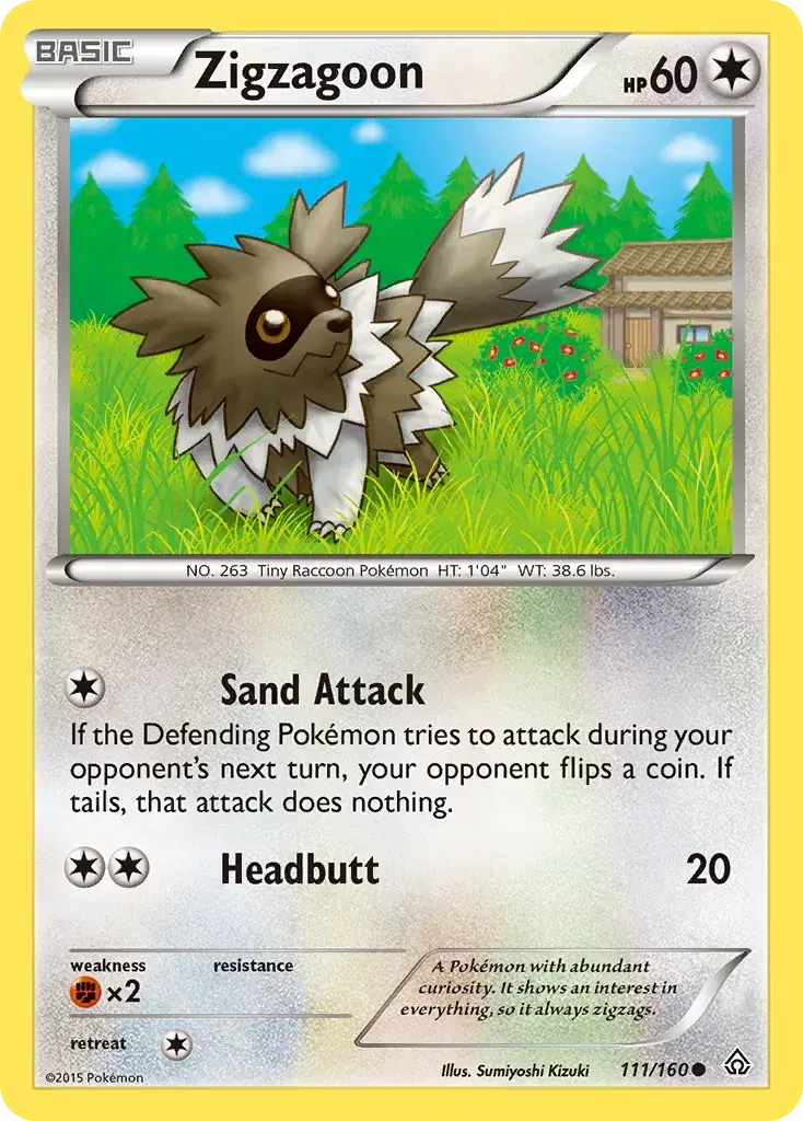 Zigzagoon Primal Clash 111