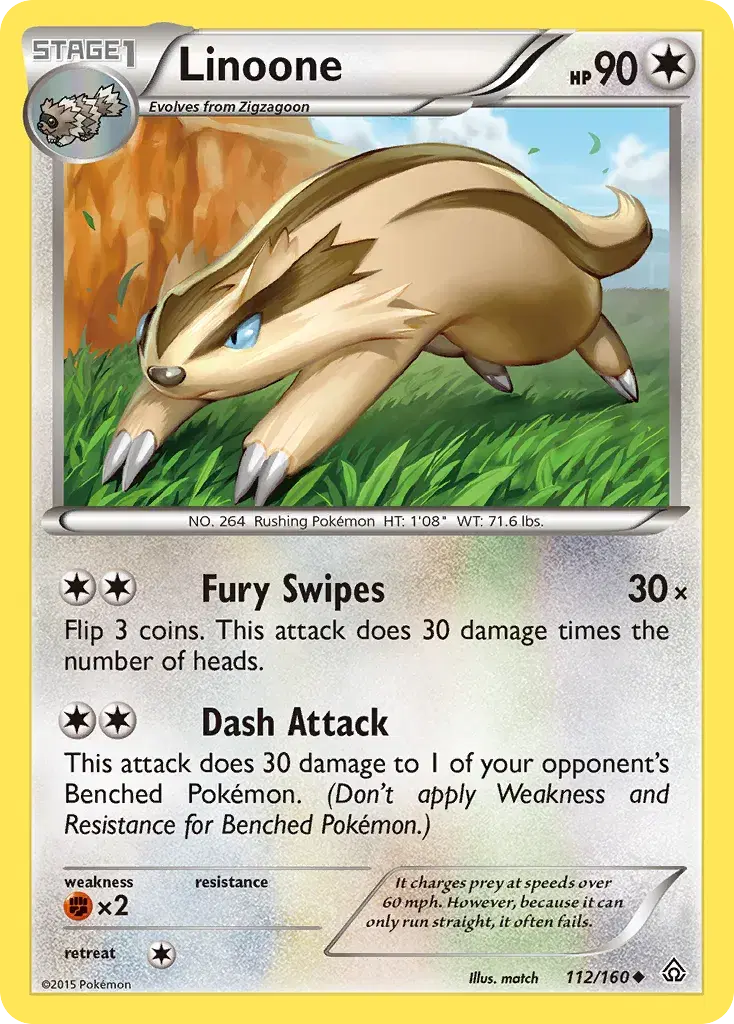 Linoone Primal Clash 112