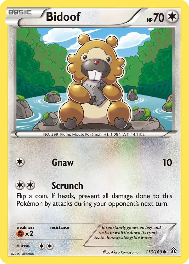 Bidoof Primal Clash 116