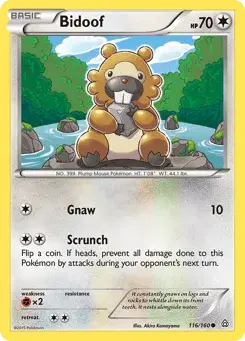 Bidoof Primal Clash