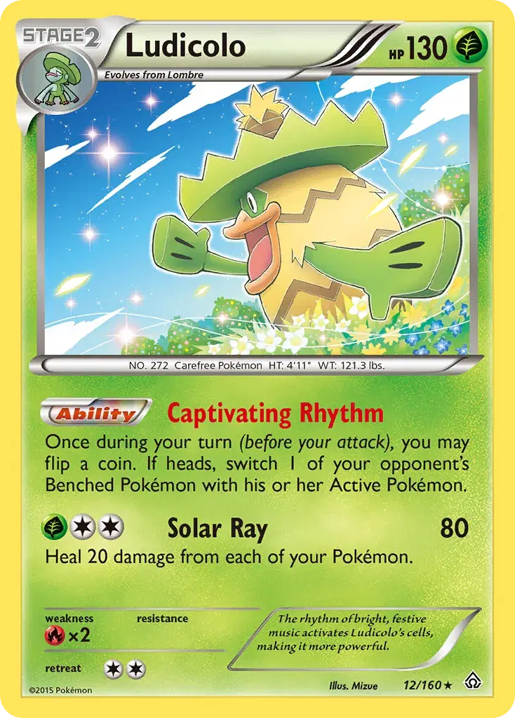 Ludicolo Primal Clash 12