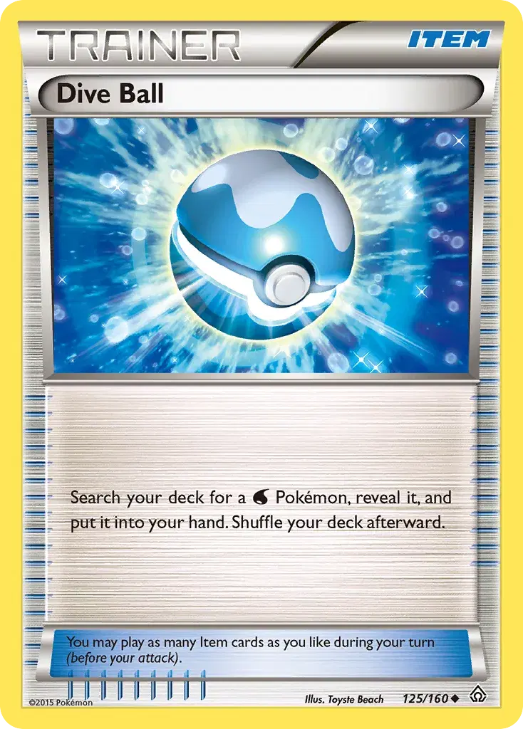 Dive Ball Primal Clash 125