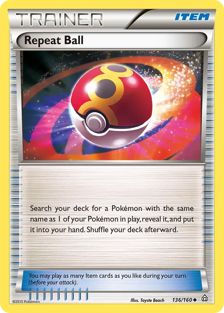 Repeat Ball Primal Clash 136