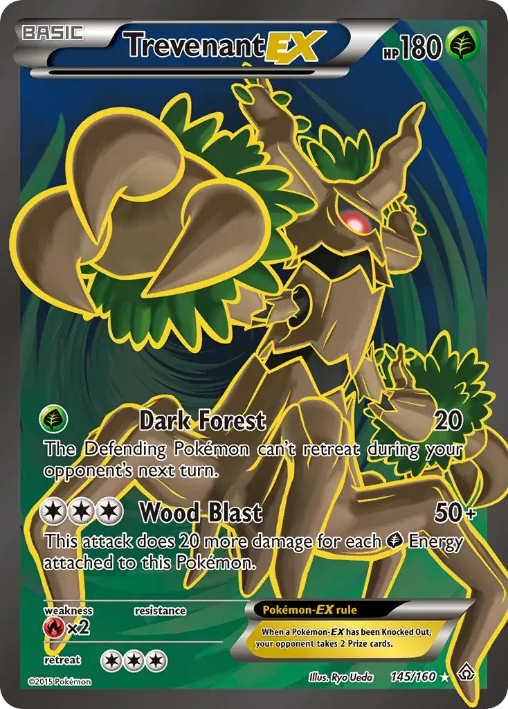 Trevenant-EX Primal Clash 145