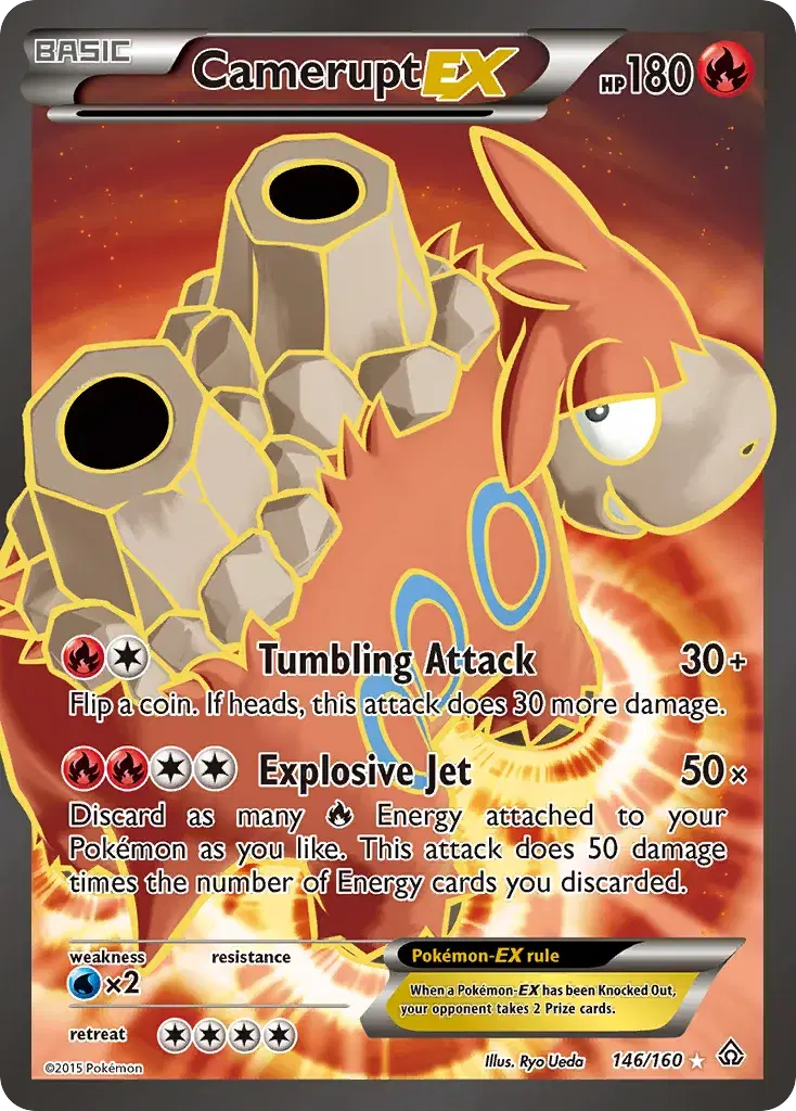 Camerupt-EX Primal Clash 146