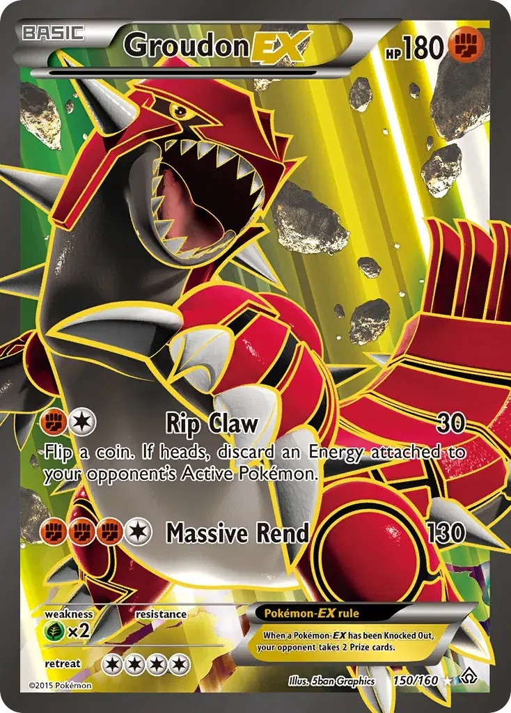 Groudon-EX Primal Clash 150