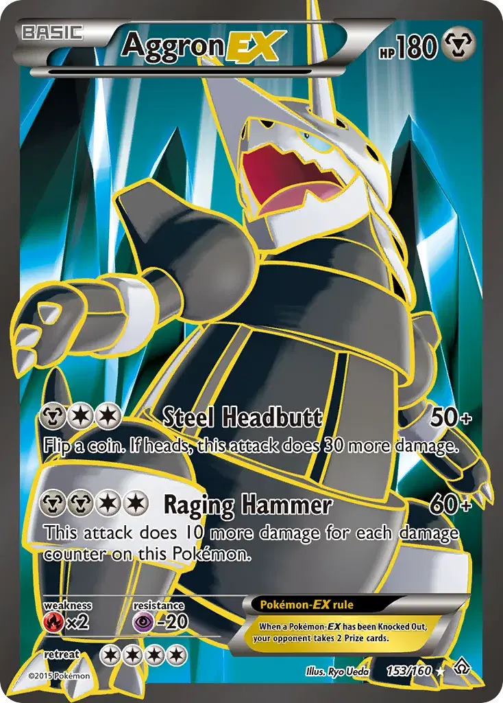 Aggron-EX Primal Clash 153