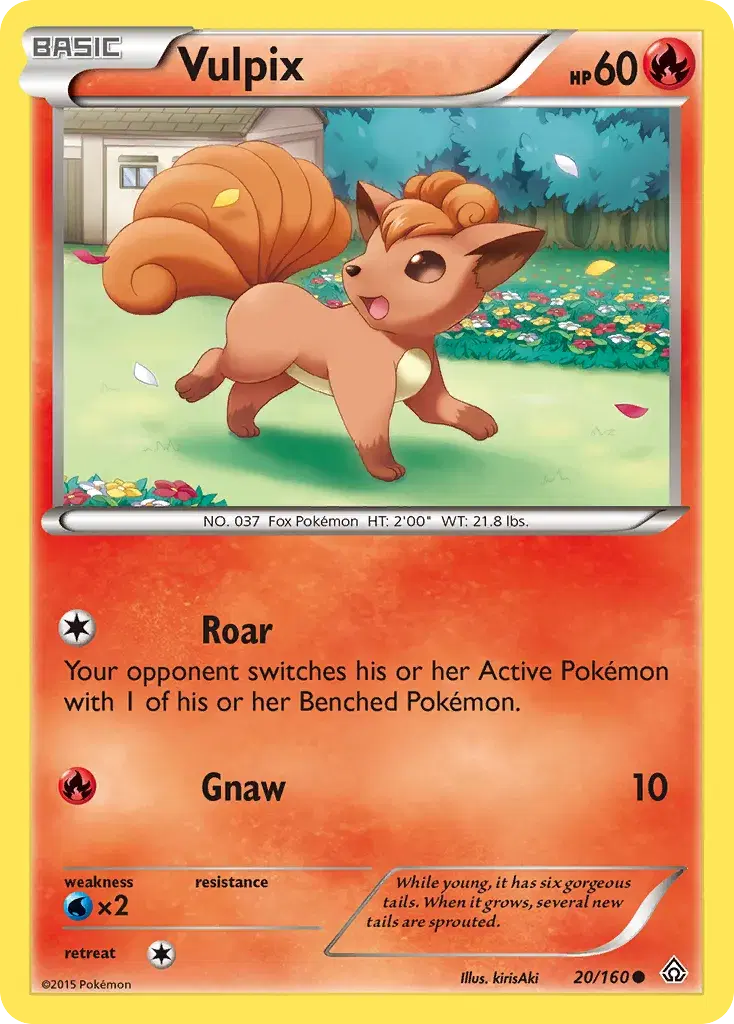 Vulpix Primal Clash 20