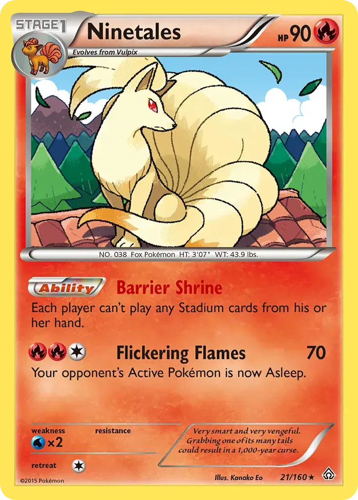 Ninetales Primal Clash 21