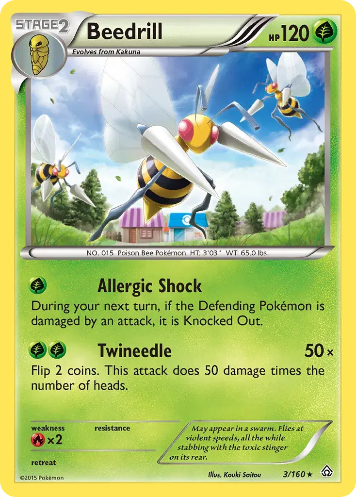 Beedrill Primal Clash 3