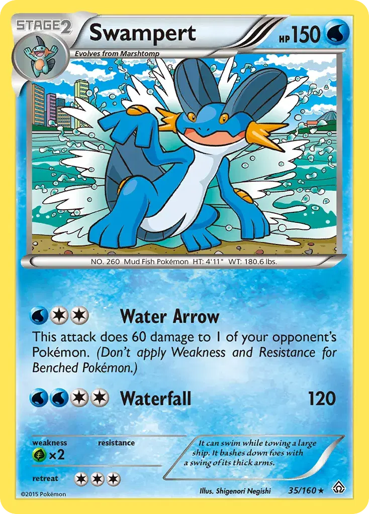 Swampert Primal Clash 35