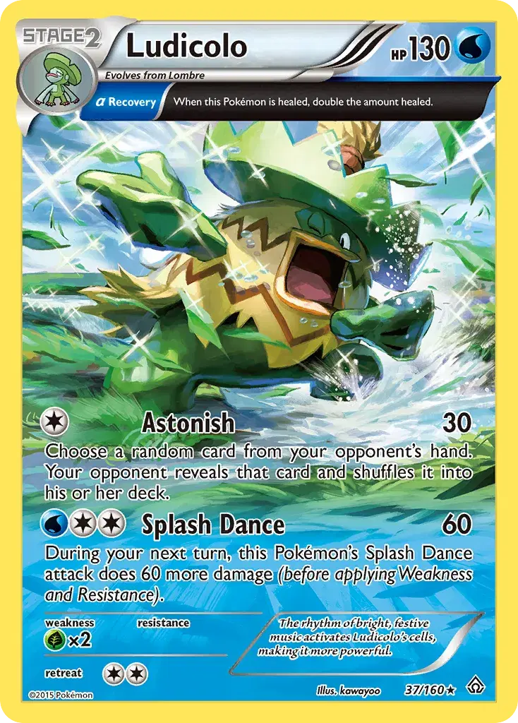 Ludicolo Primal Clash 37