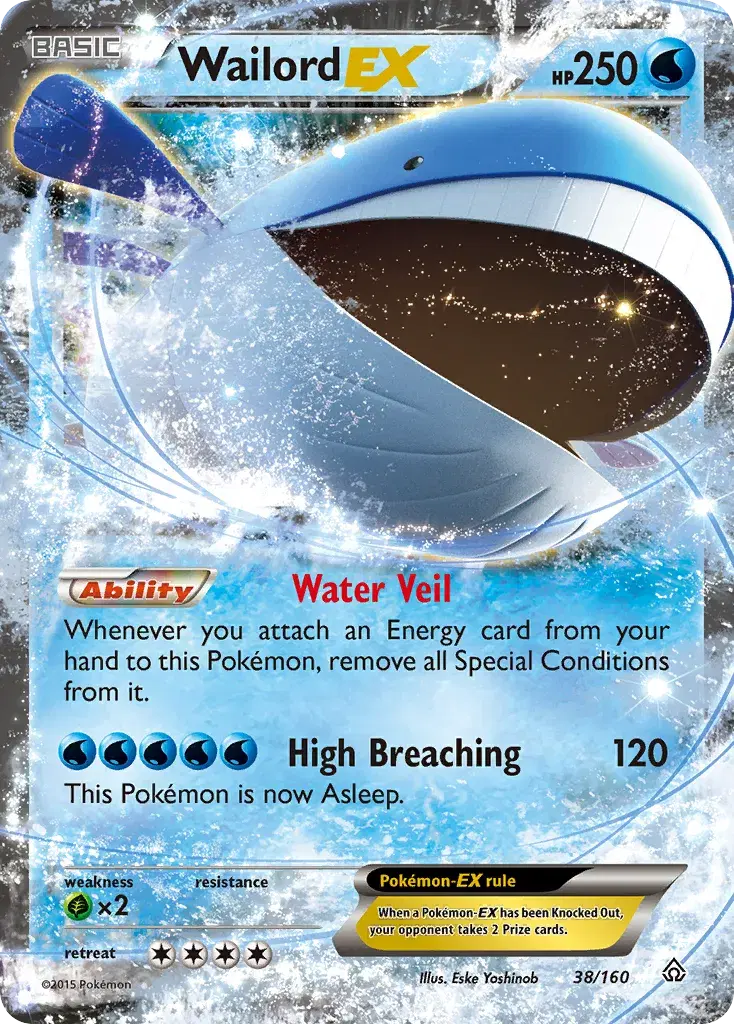 Wailord-EX Primal Clash 38