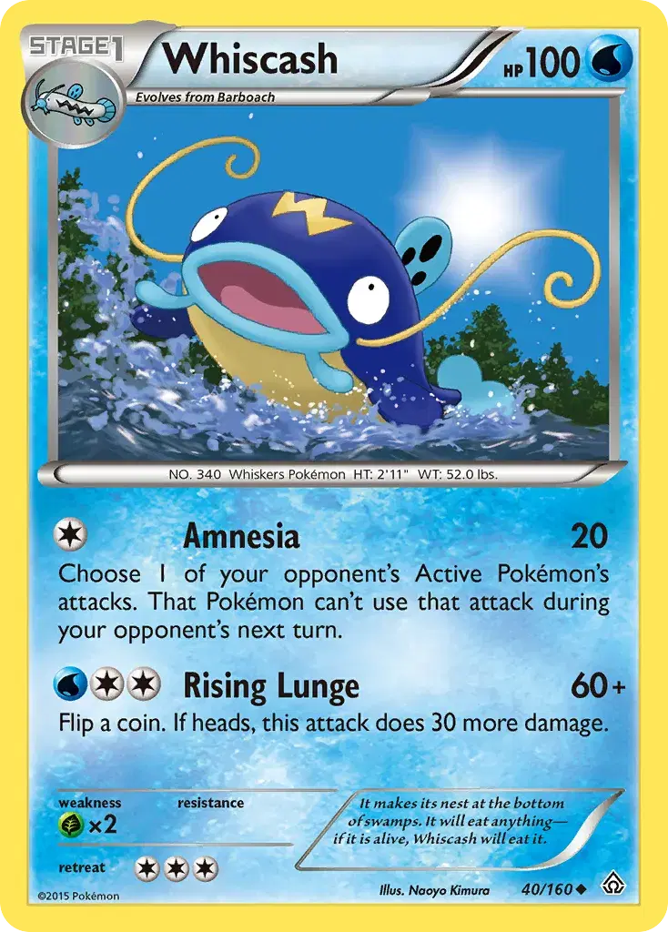 Whiscash Primal Clash 40
