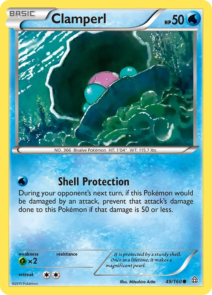 Clamperl Primal Clash 49