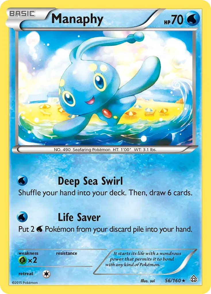 Manaphy Primal Clash 56