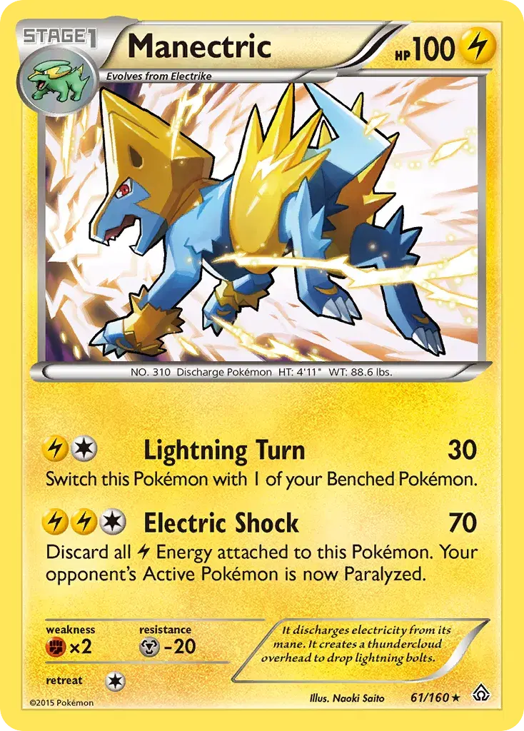 Manectric Primal Clash 61