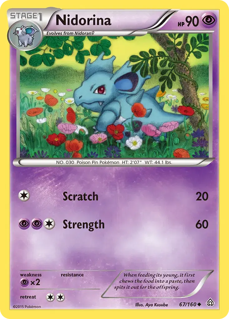 Nidorina Primal Clash 67