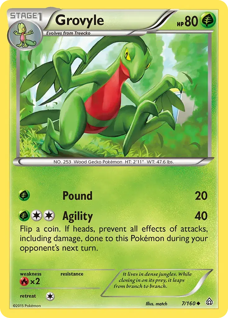 Grovyle Primal Clash 7