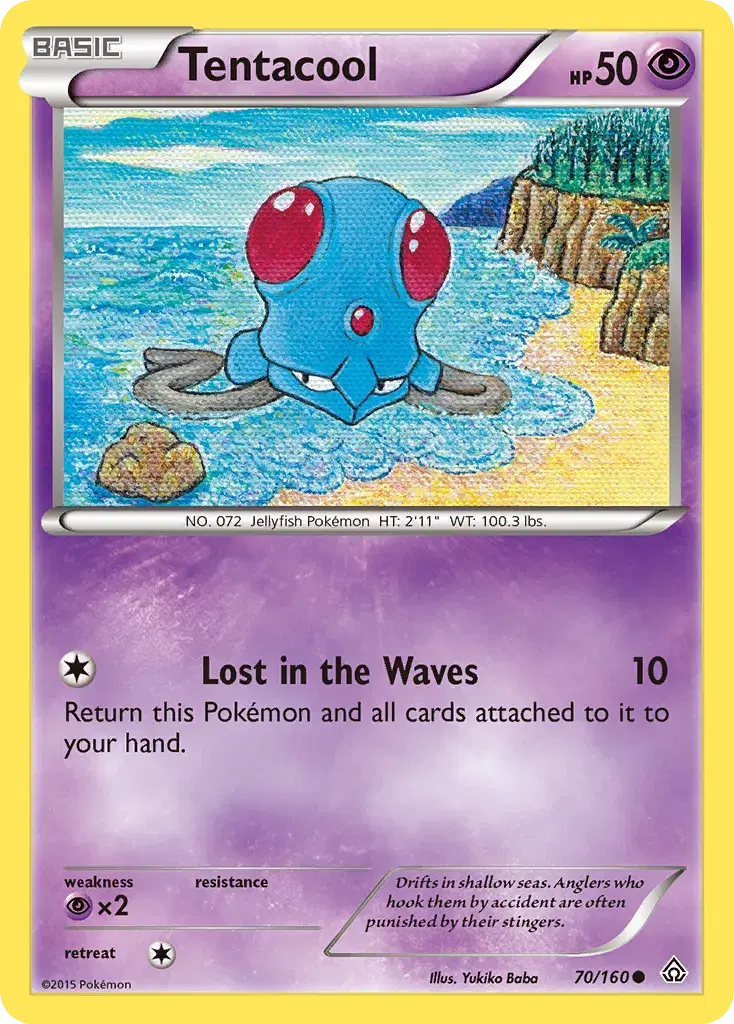 Tentacool Primal Clash 70