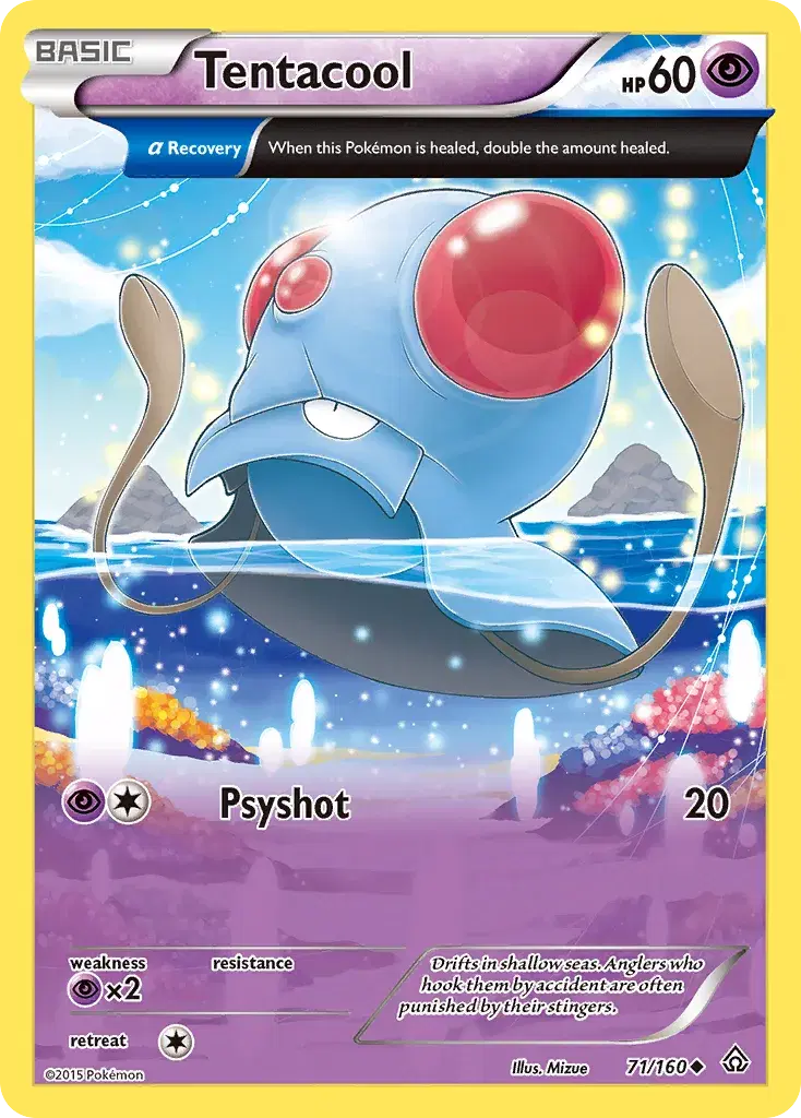 Tentacool Primal Clash 71