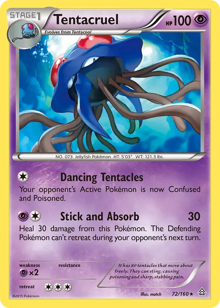Tentacruel Primal Clash 72