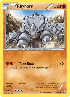 Rhyhorn Primal Clash